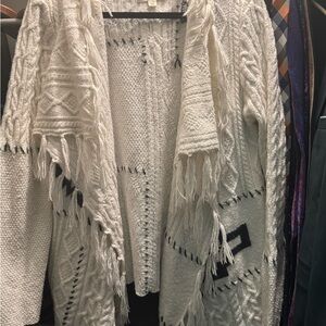 Idyllwind White Cable Knit Cardigan